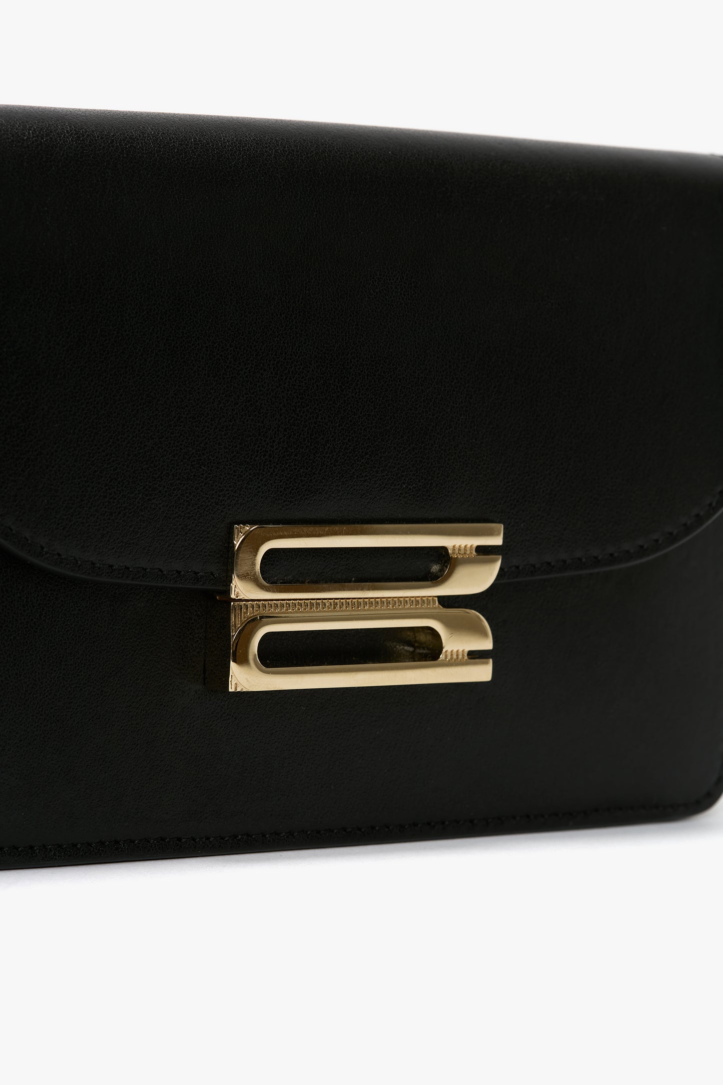 Dorian Belt Bag Nano In Black Leather