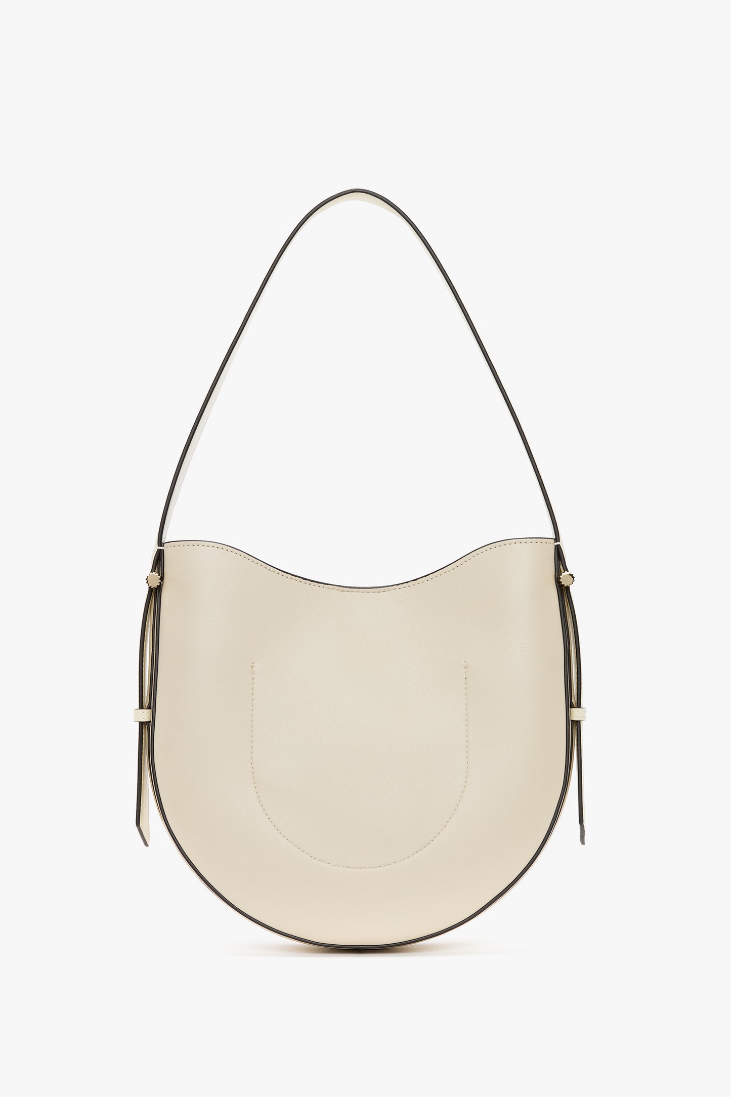 Dia Hobo Bag In Ivory Leather