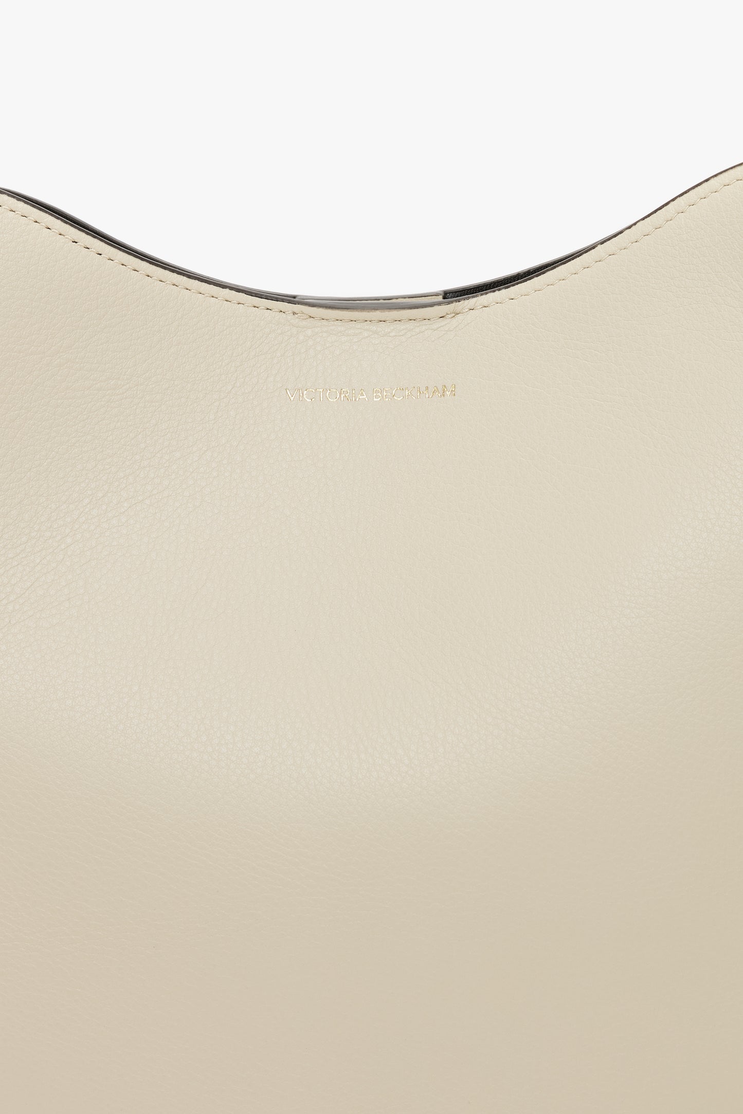 Dia Hobo Bag In Ivory Leather