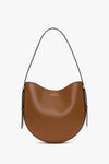 Medium Dia Hobo Bag In Tan Leather