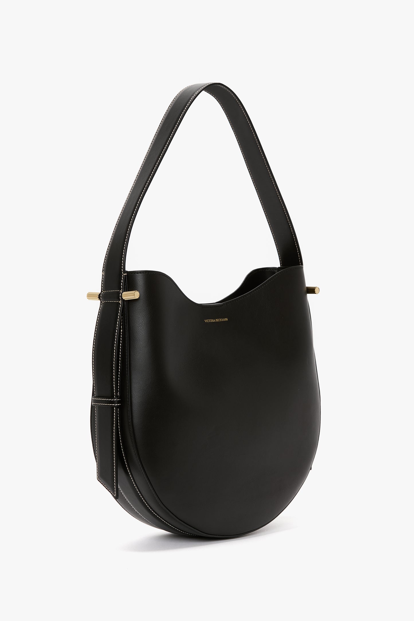Dia Hobo Bag In Black Leather