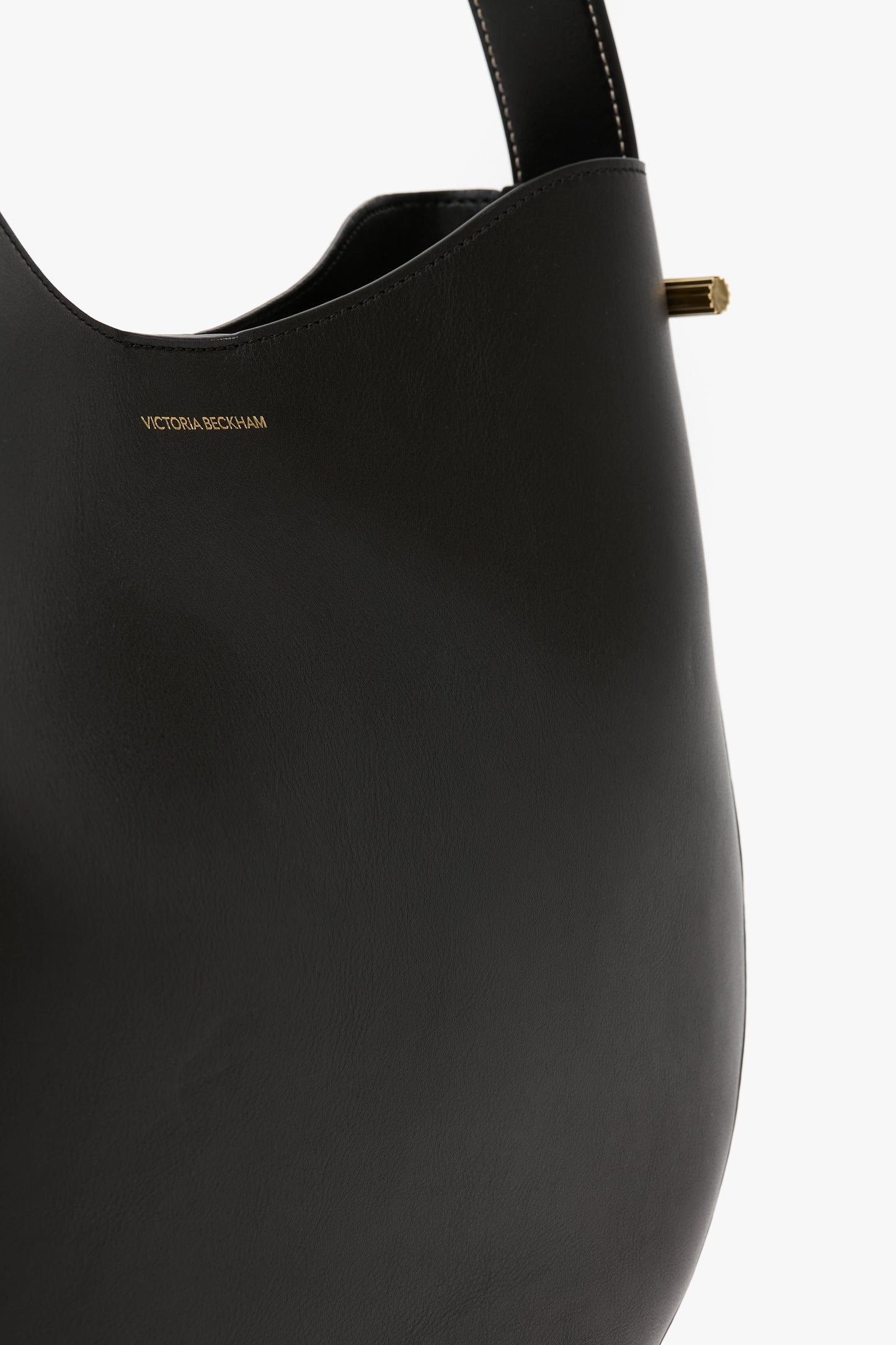 Dia Hobo Bag In Black Leather