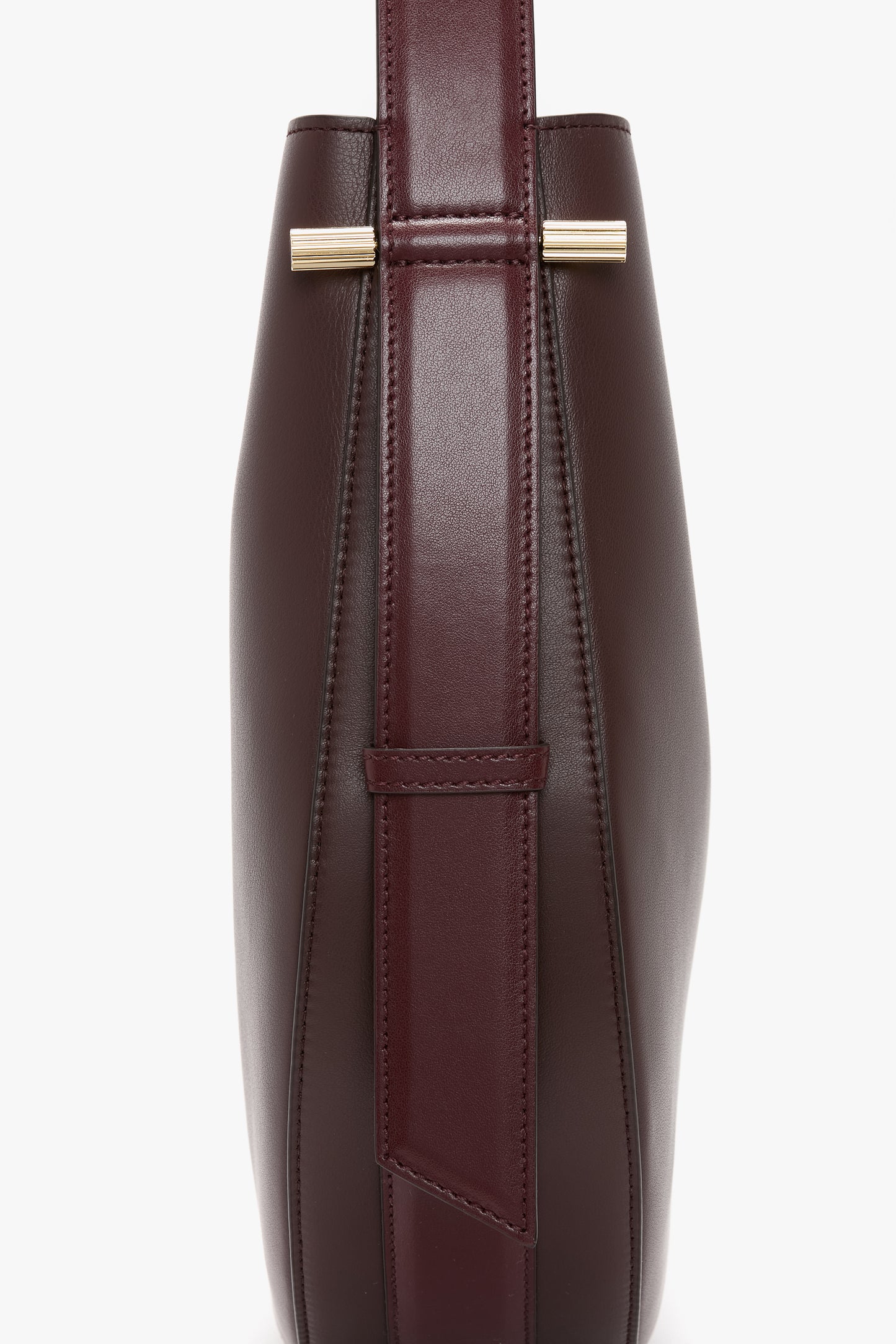 Dia Hobo Bag In Burgundy Leather