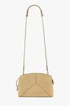 Victoria Crossbody Bag In Sand Suede