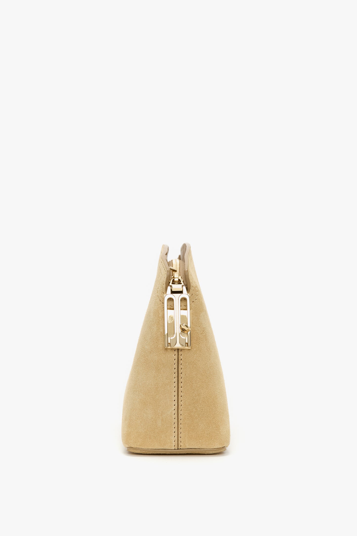 Victoria Crossbody Bag In Sand Suede