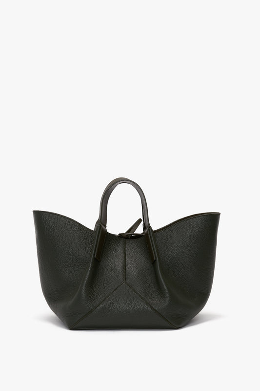 W11 Small Tote In Loden Leather