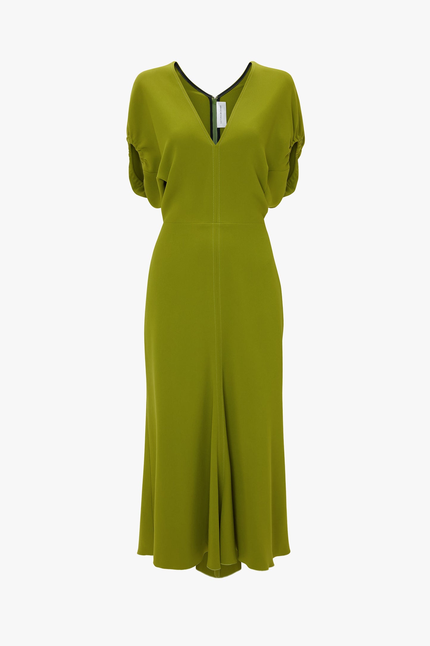 Edith Midi Dress In Parakeet
