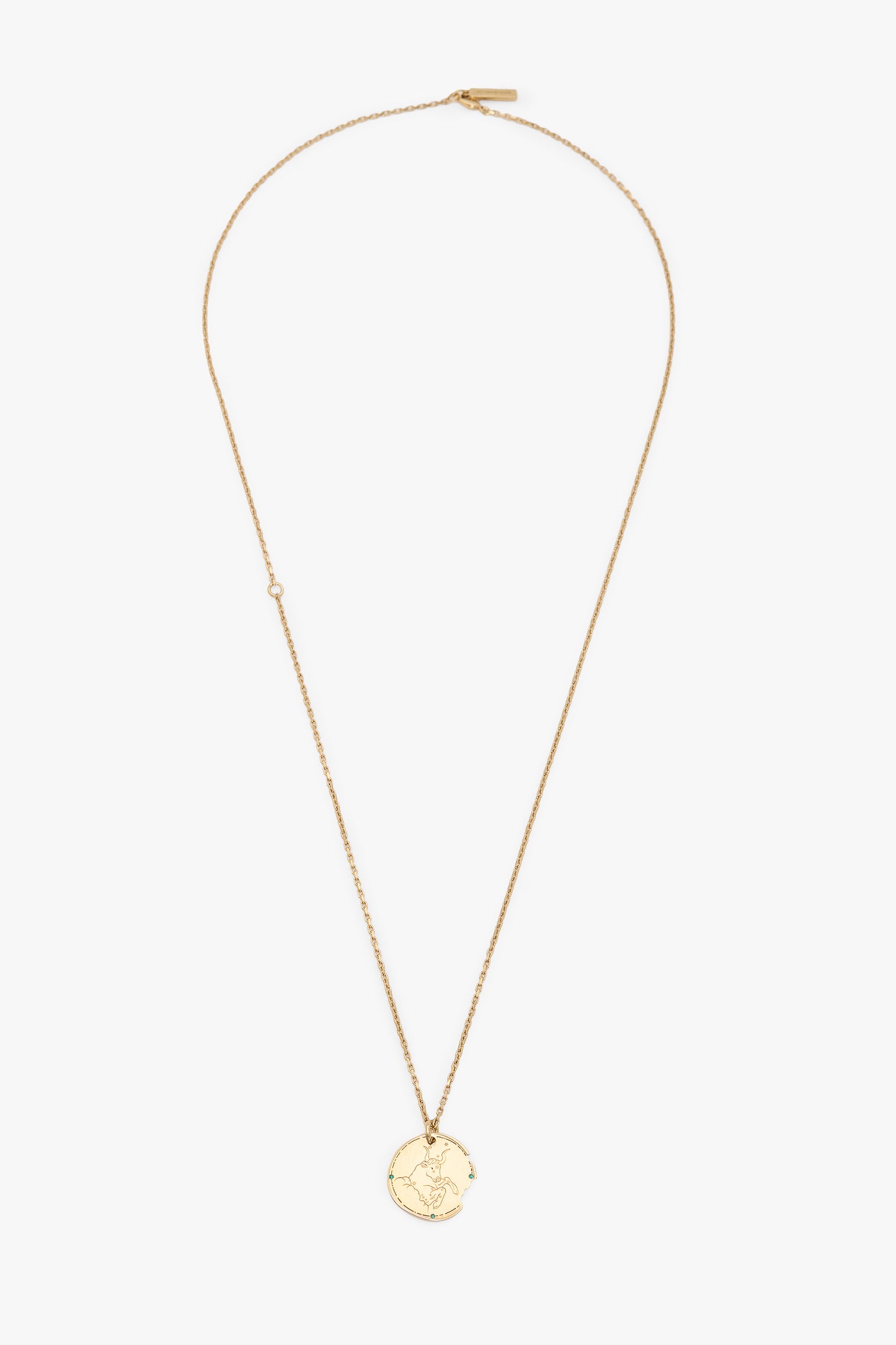 Taurus Zodiac Necklace