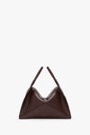 Victoria Plié Bag In Burgundy Leather
