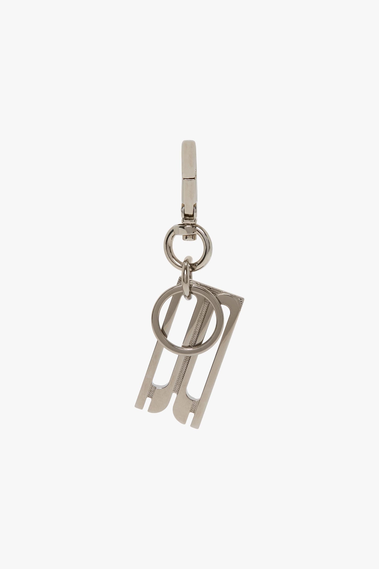 Charm Keyring In Silver