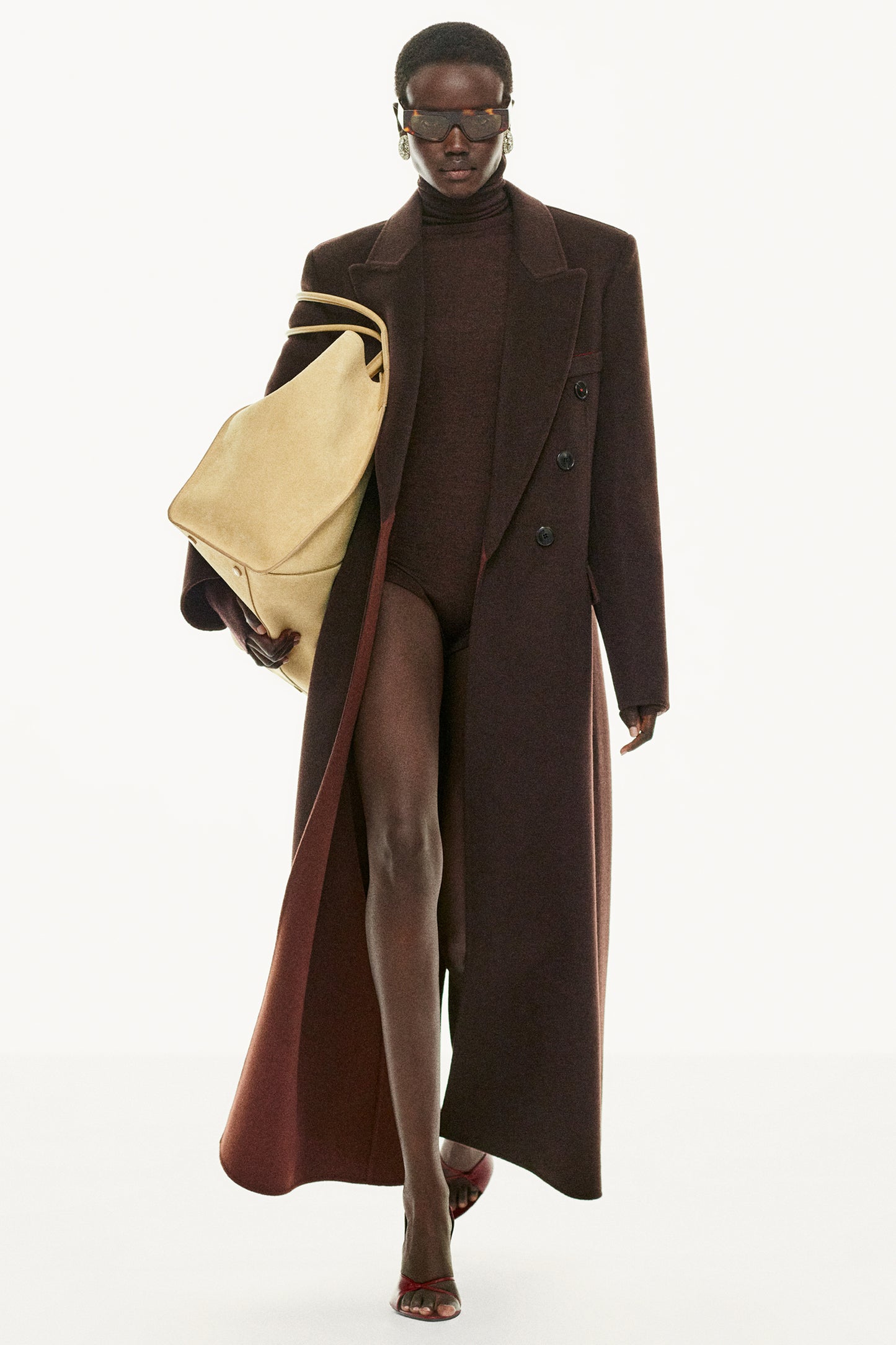 Overcoat In Dark Chocolate