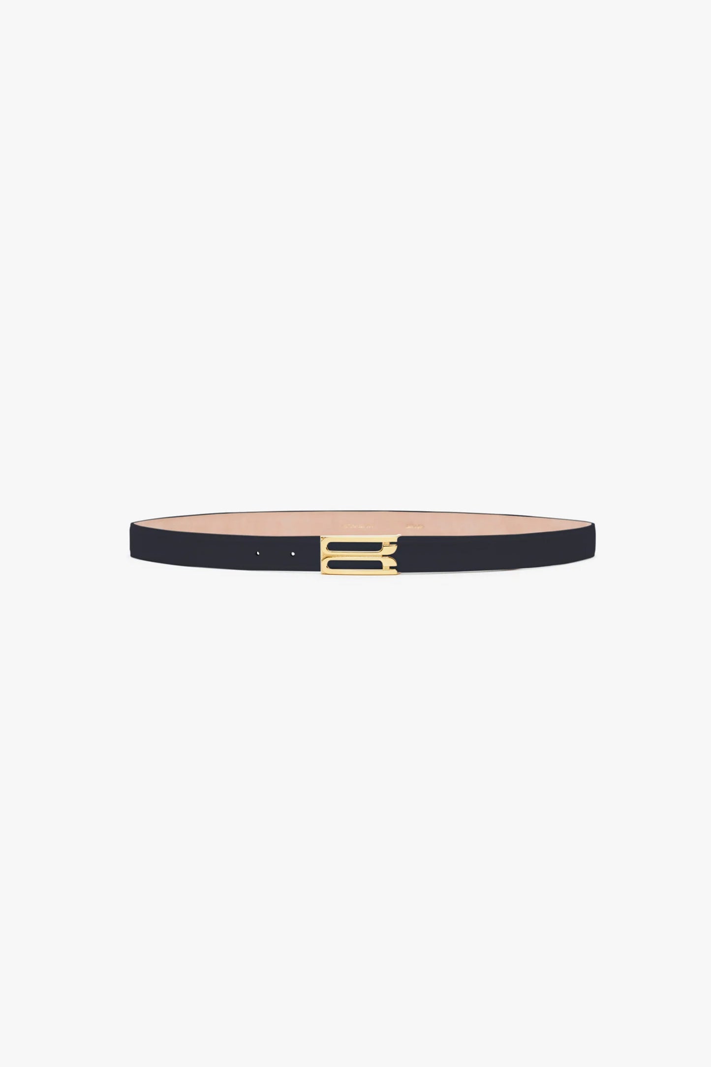 Dorian Belt In Midnight Navy Leather