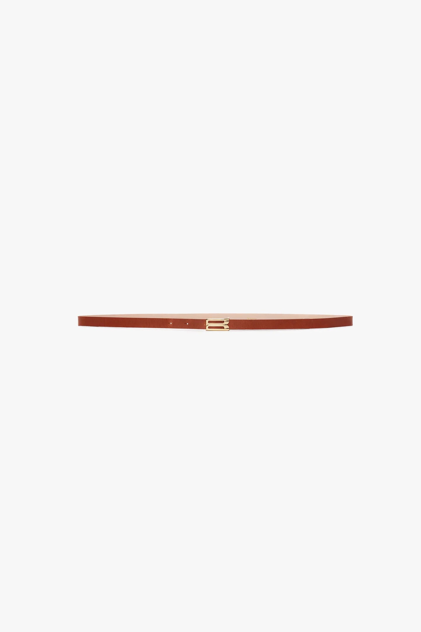 Micro Dorian Belt In Tan Leather