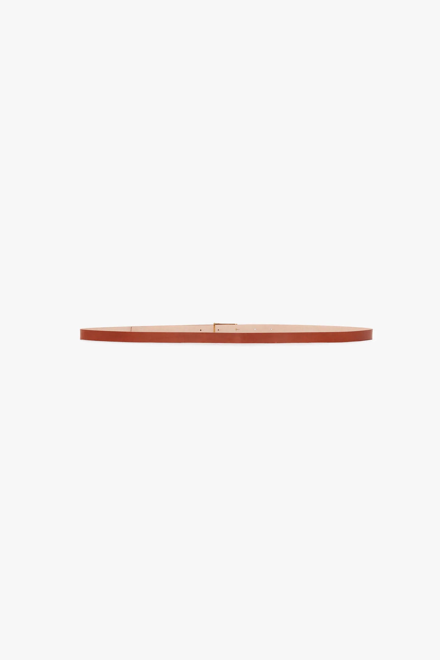 Micro Dorian Belt In Tan Leather