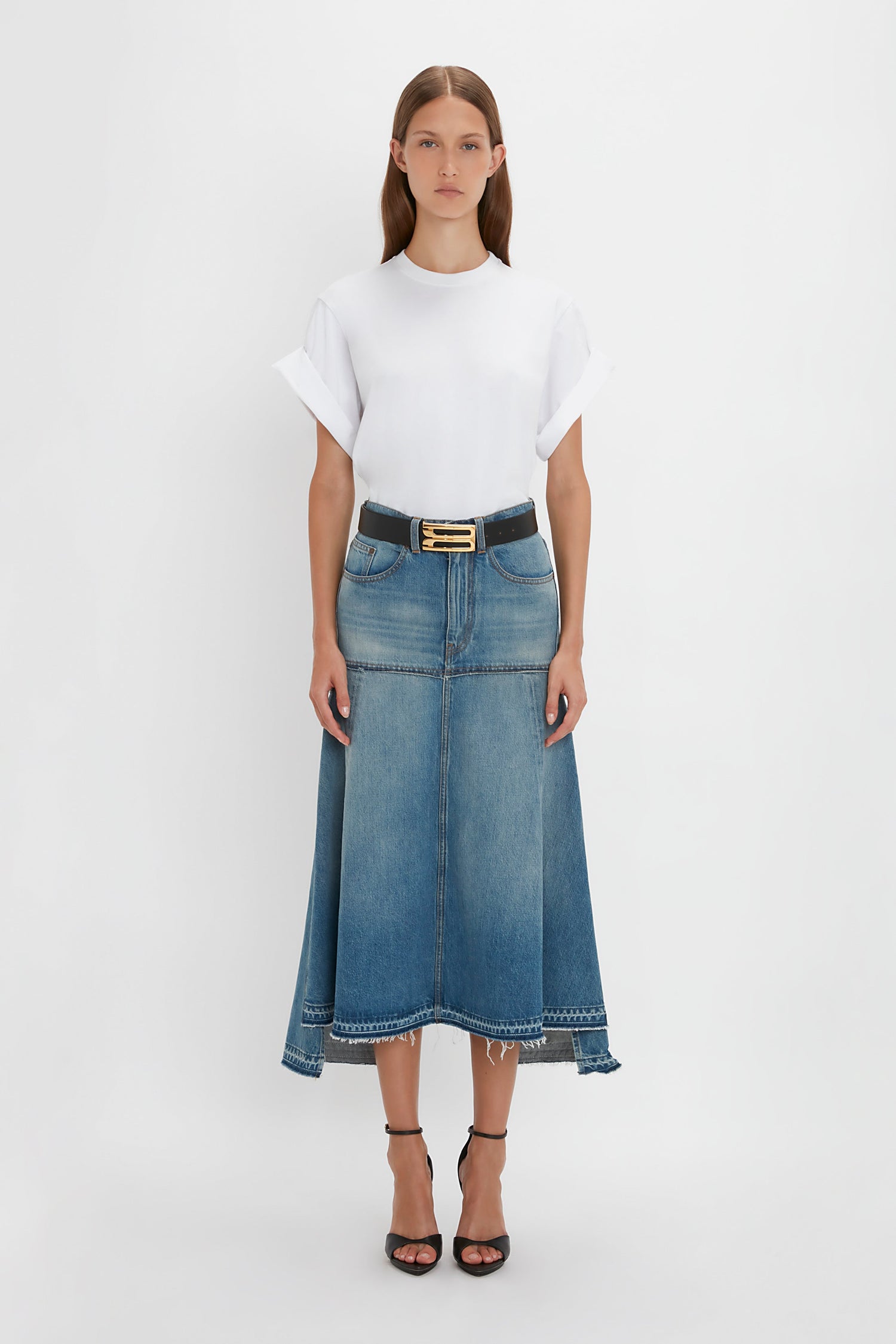 Denim 2024 skirt vintage