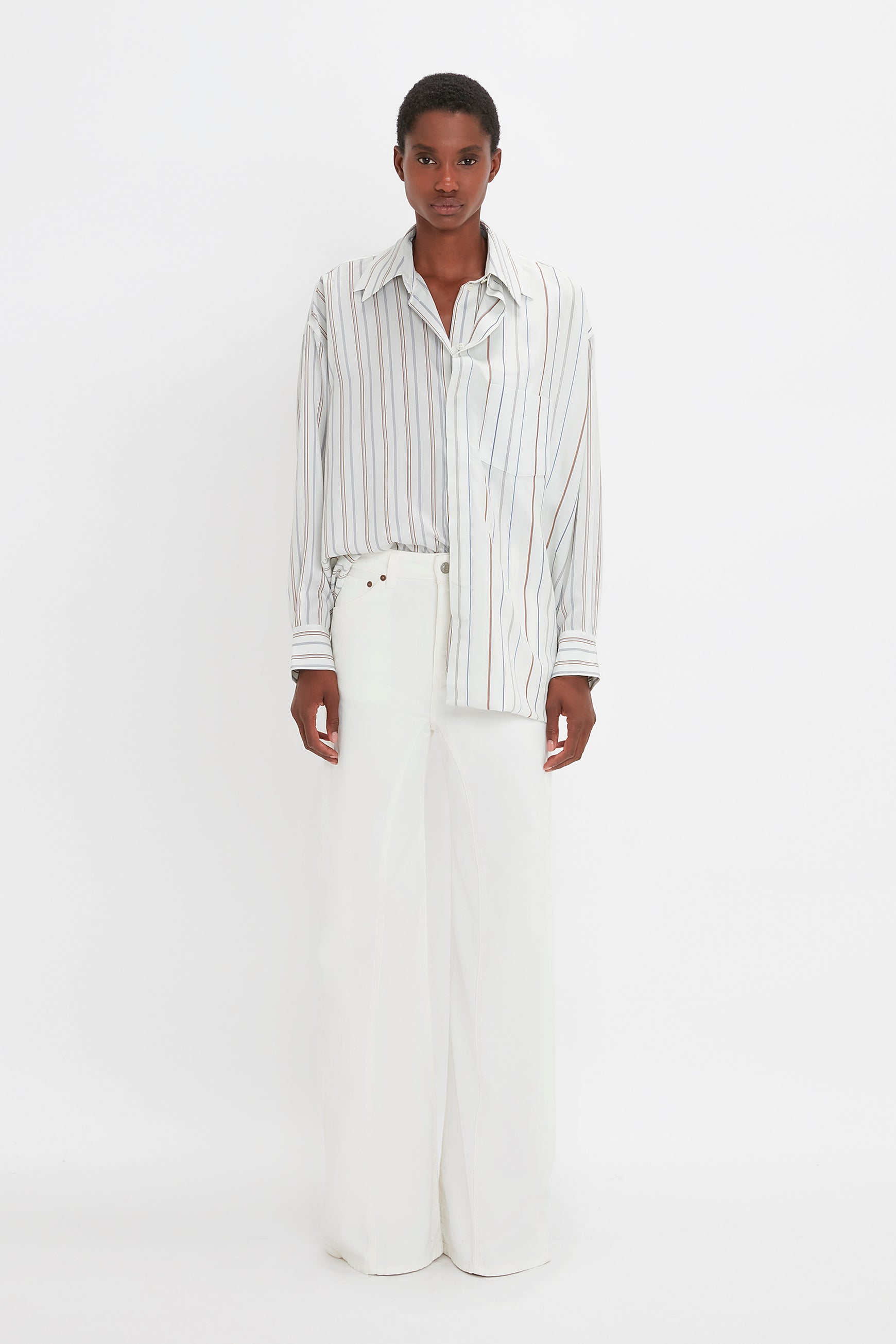 Double Layer Blouse In Peppermint