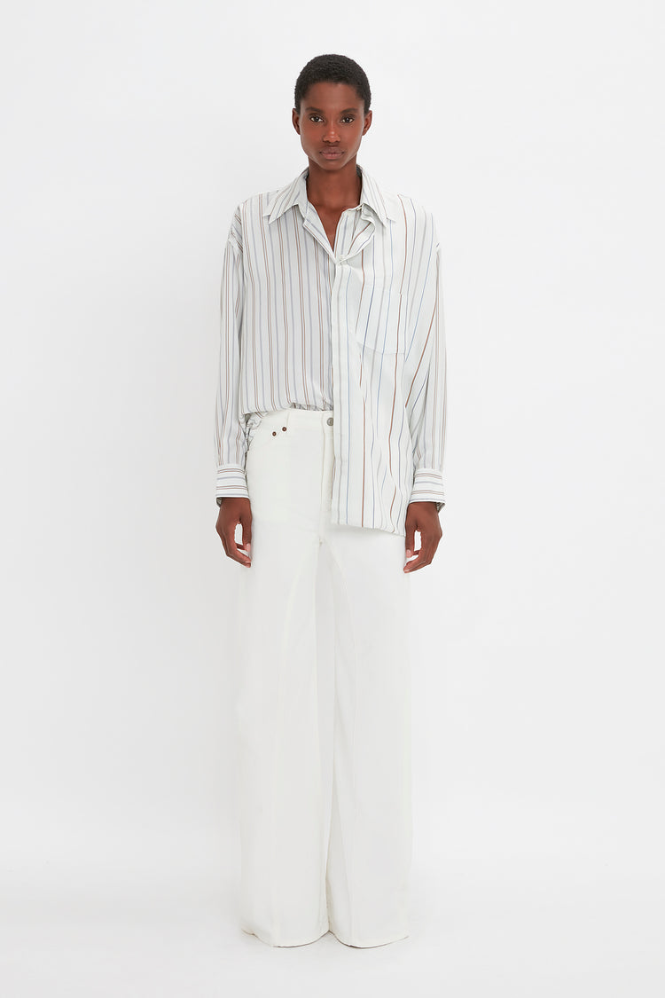 Double Layer Blouse In Peppermint