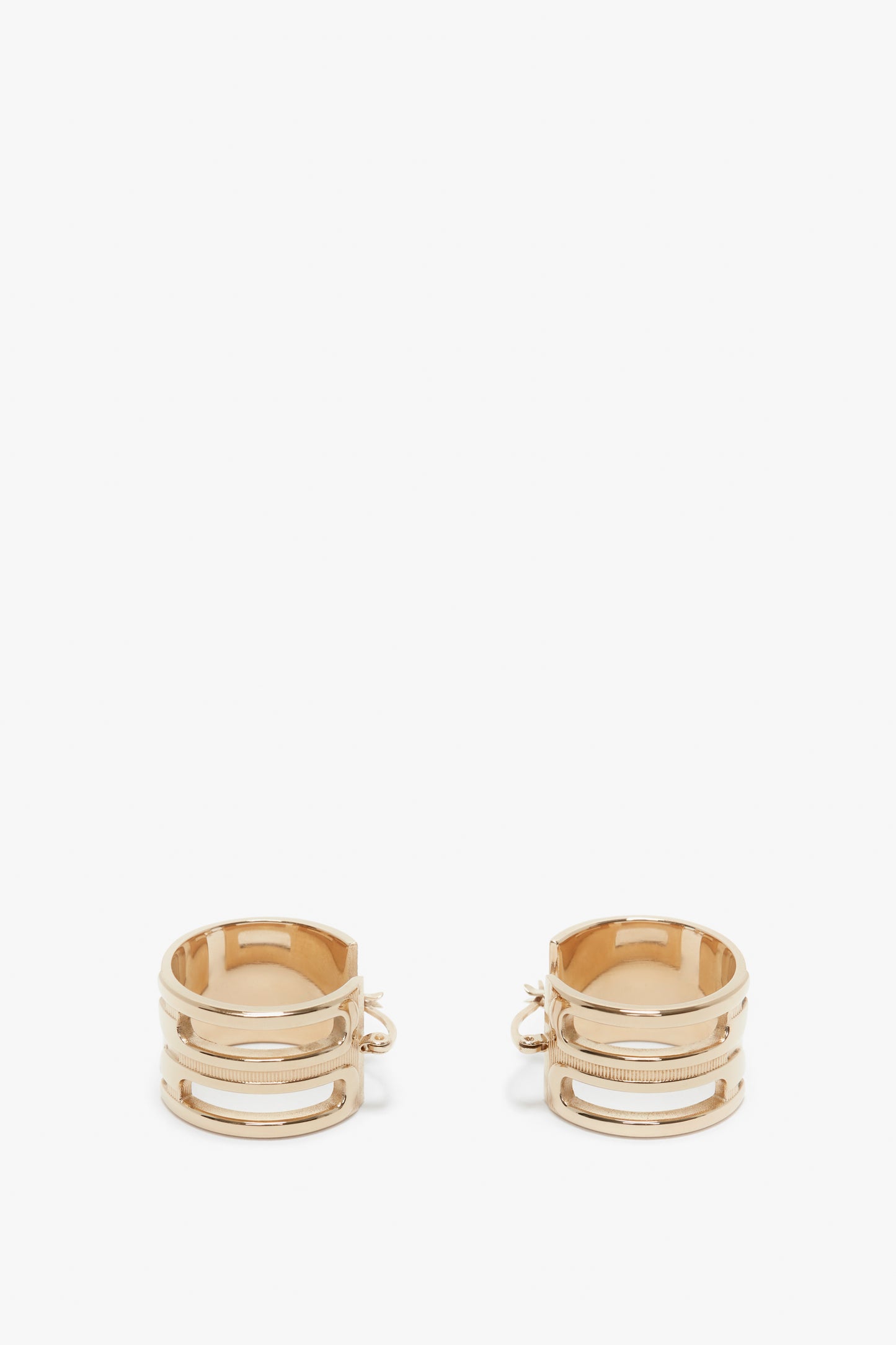 Exclusive Frame Hoop Earrings In Gold