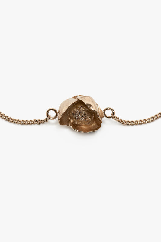 Exclusive Camellia Flower Bracelet In Gold