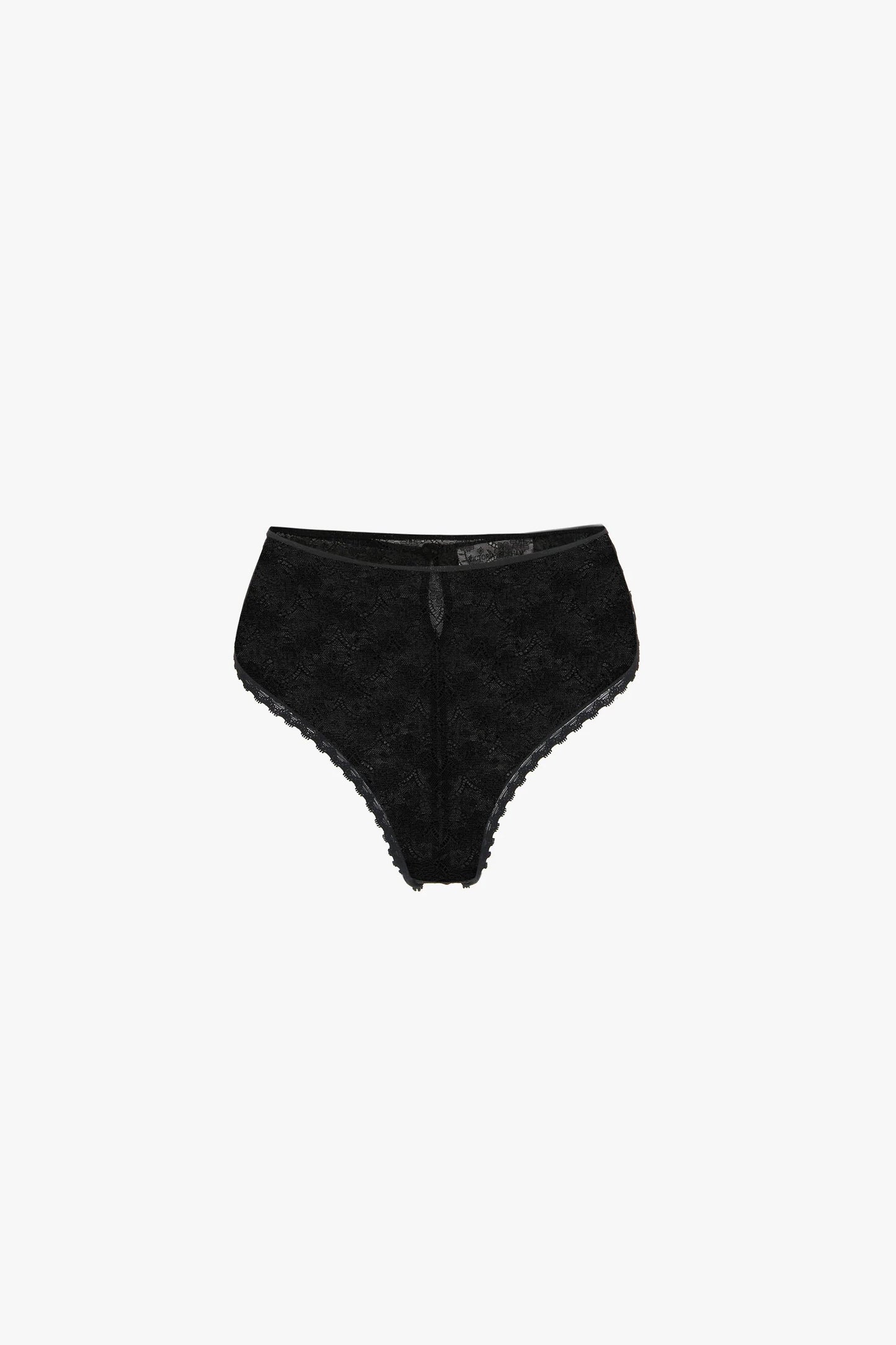 Lace Knickers In Black
