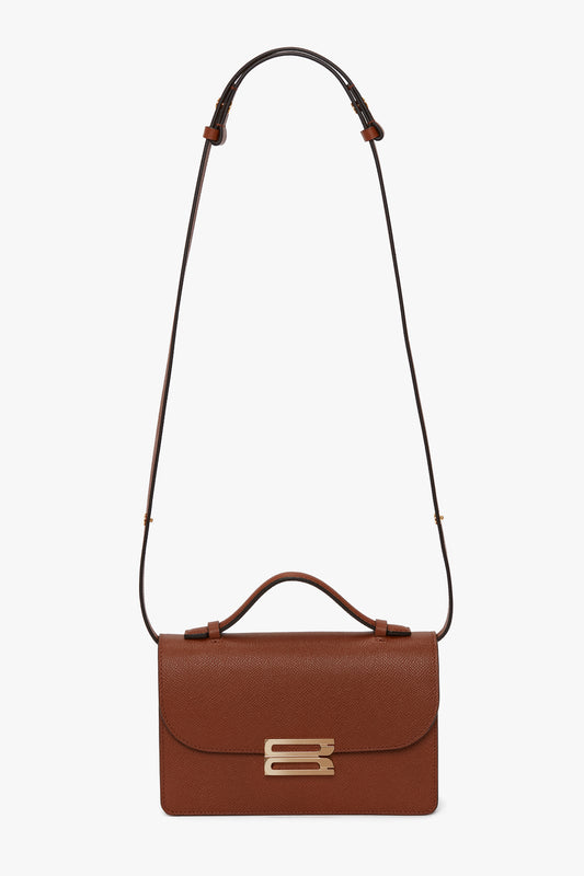 Exclusive Mini Dorian Bag In Tan Grained Leather