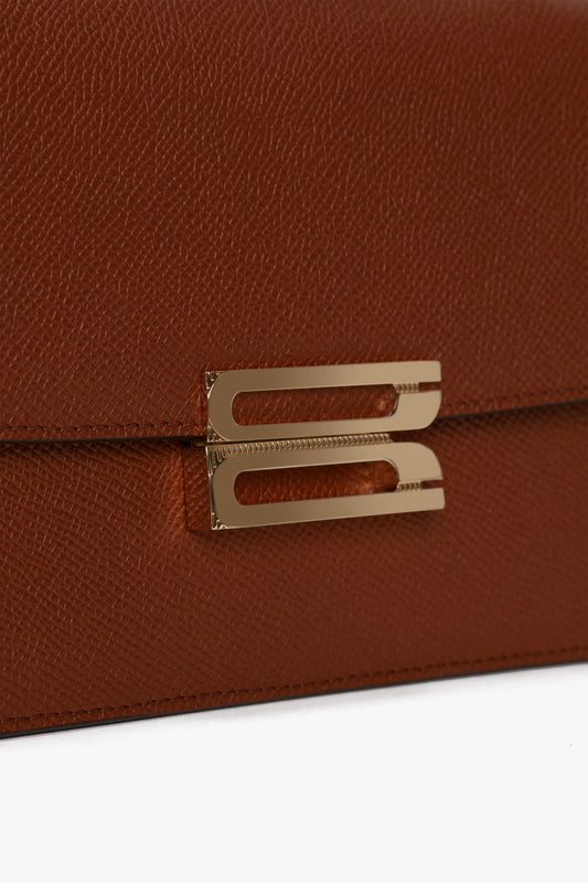 Exclusive Mini Dorian Bag In Tan Grained Leather