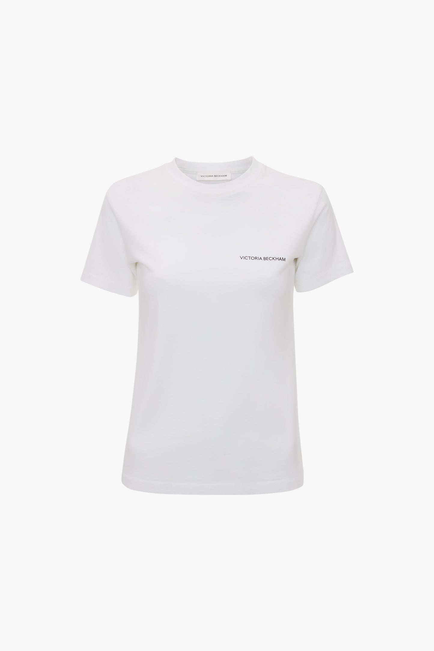 Exclusive Shrunken Logo Tee In White