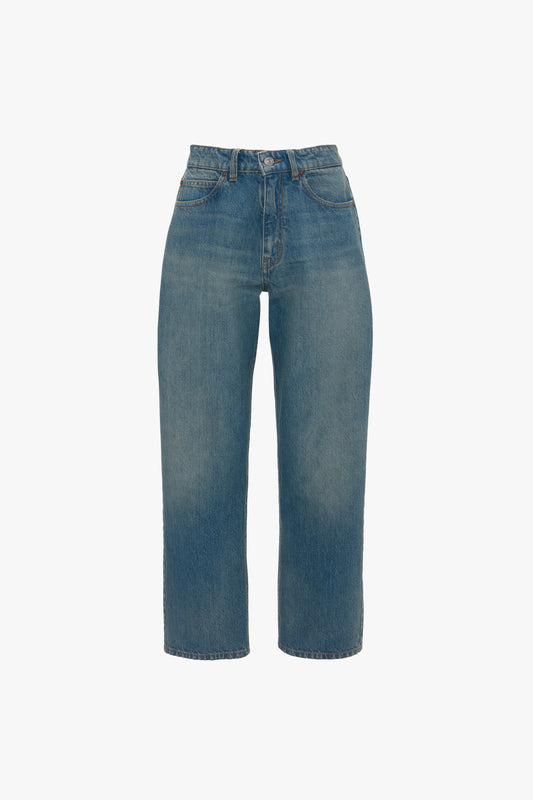 Exclusive Bernie Relaxed Jean In Mid Blue