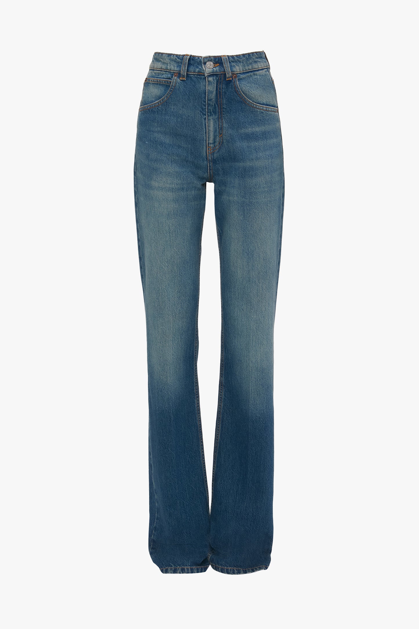 Exclusive Julia High Waisted Jean In Mid Blue