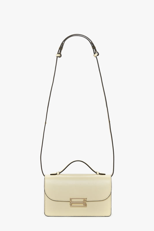 Mini Dorian Bag In Ivory Smooth Leather