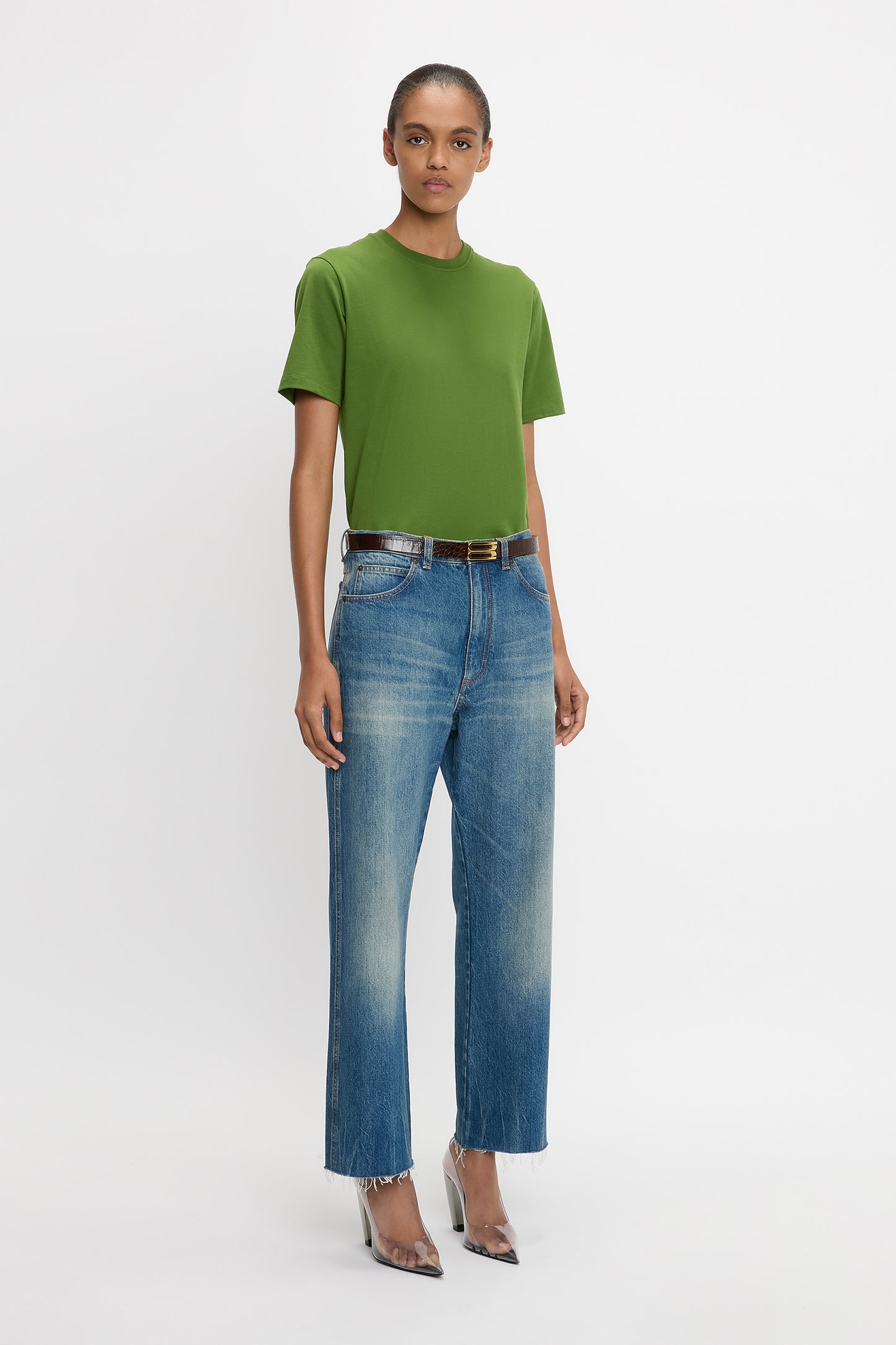 Victoria Tee In Algae