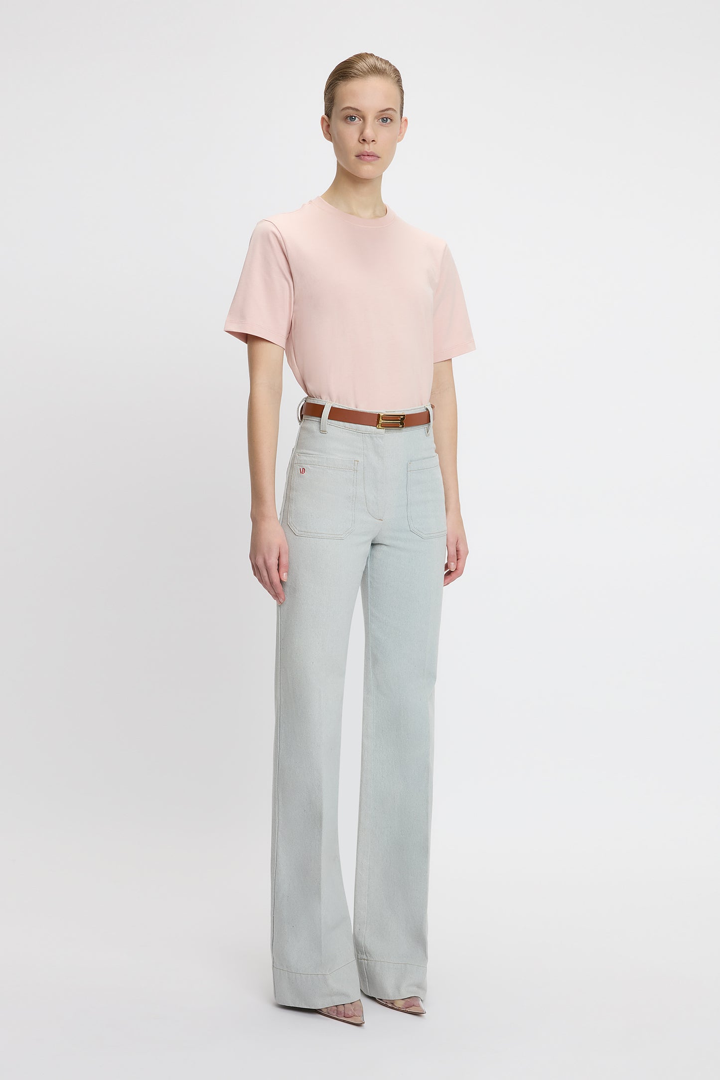 Victoria Tee In Blush