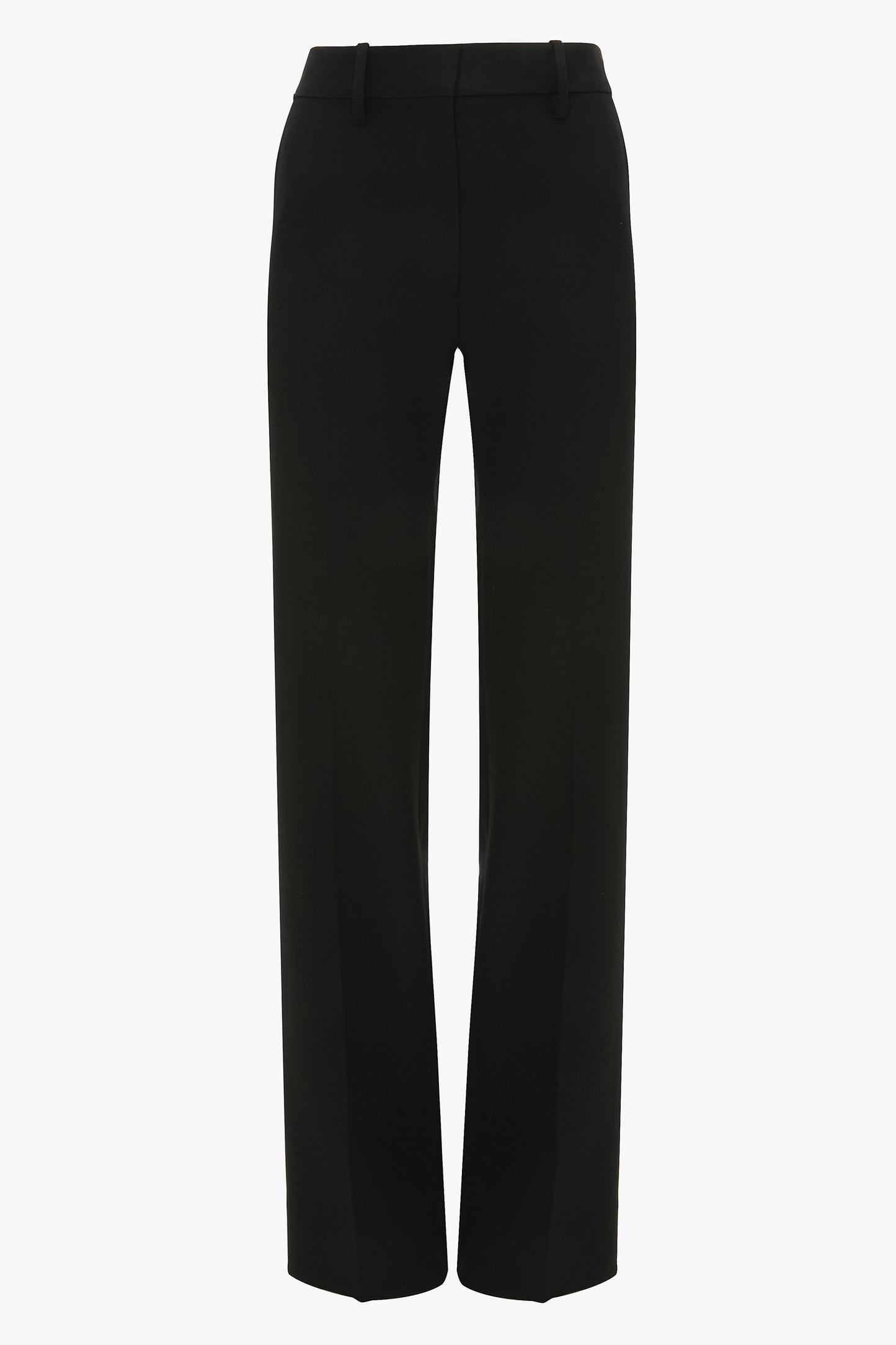 Tailored Straight Leg Trouser In Black
