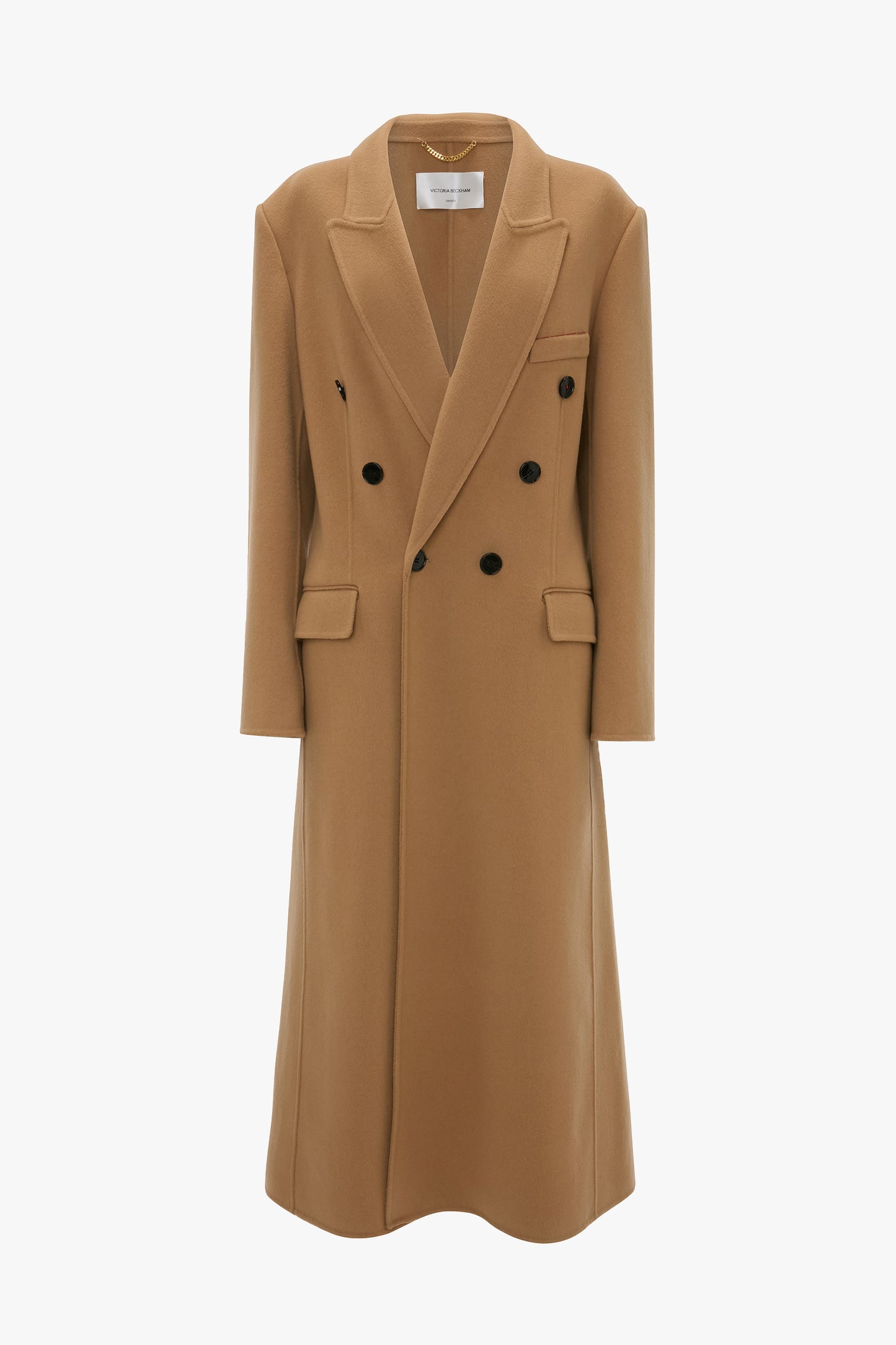Double Faced Overcoat In Camel