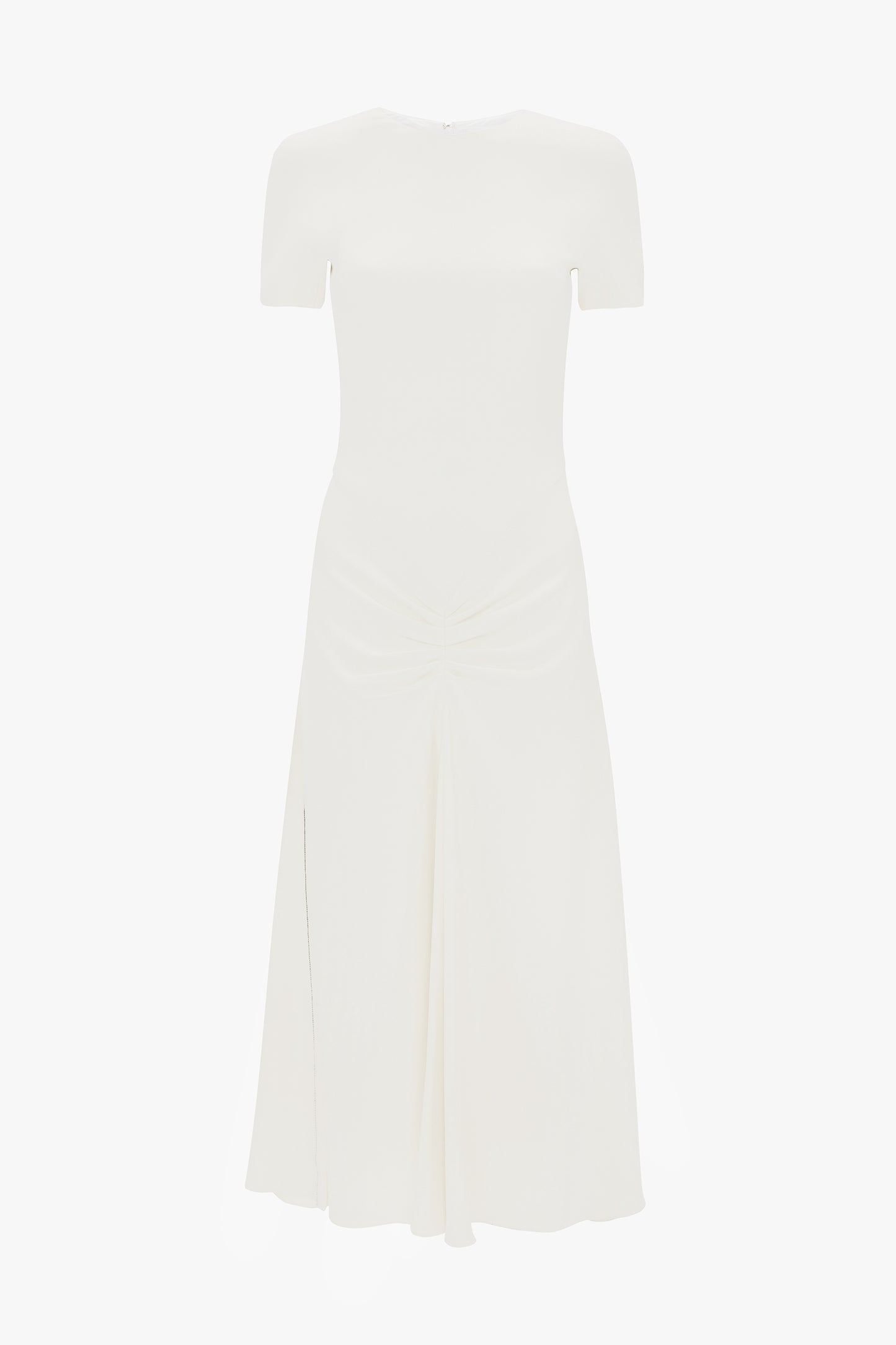 Blaire T-Shirt Midi Dress In Ivory
