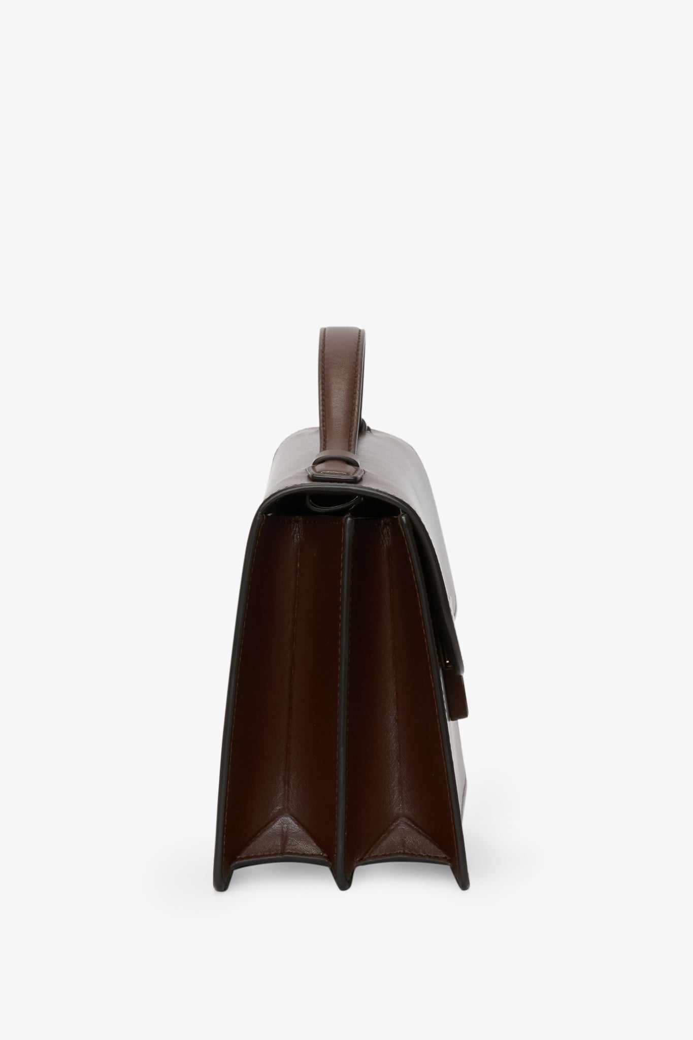 Tonal Dorian Bag In Dark Brown Smooth Leather