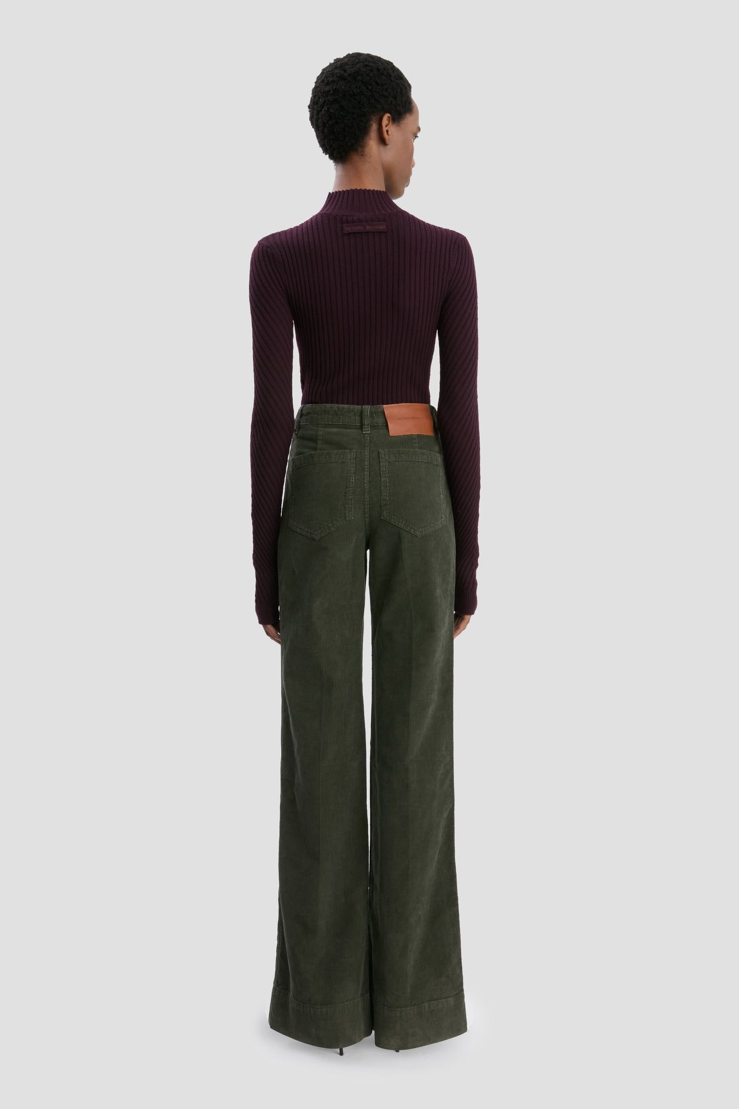 Alina Corduroy Jean In Khaki