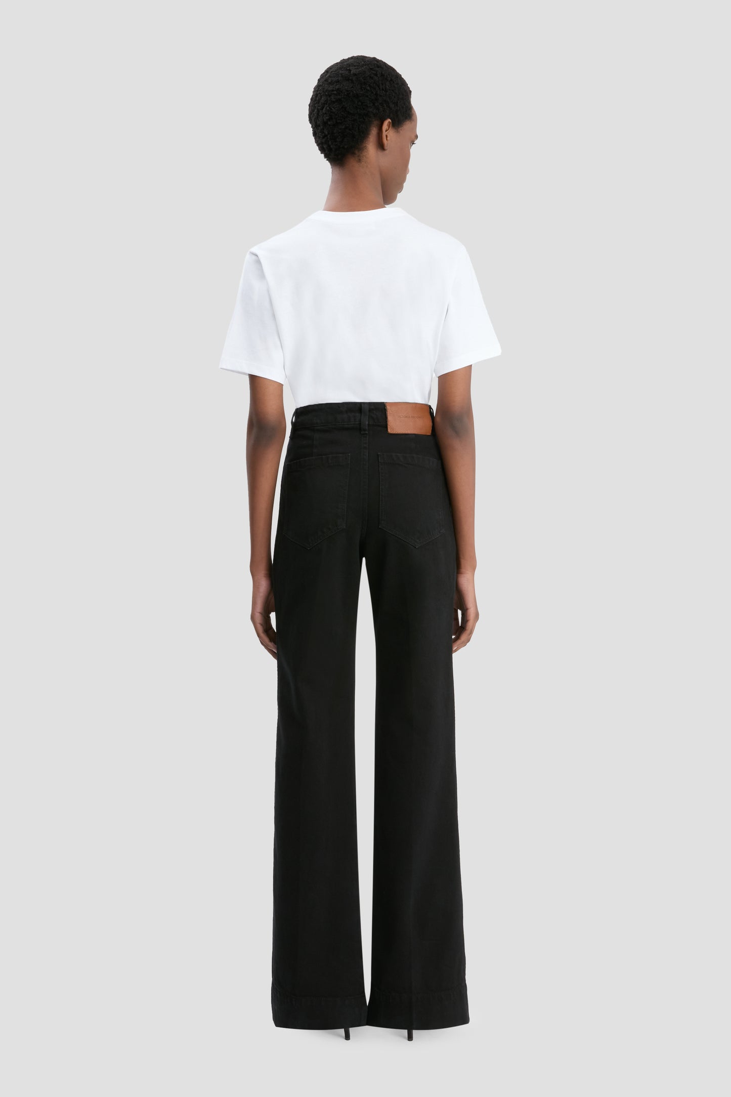 Alina High Waisted Jean In Washed Black