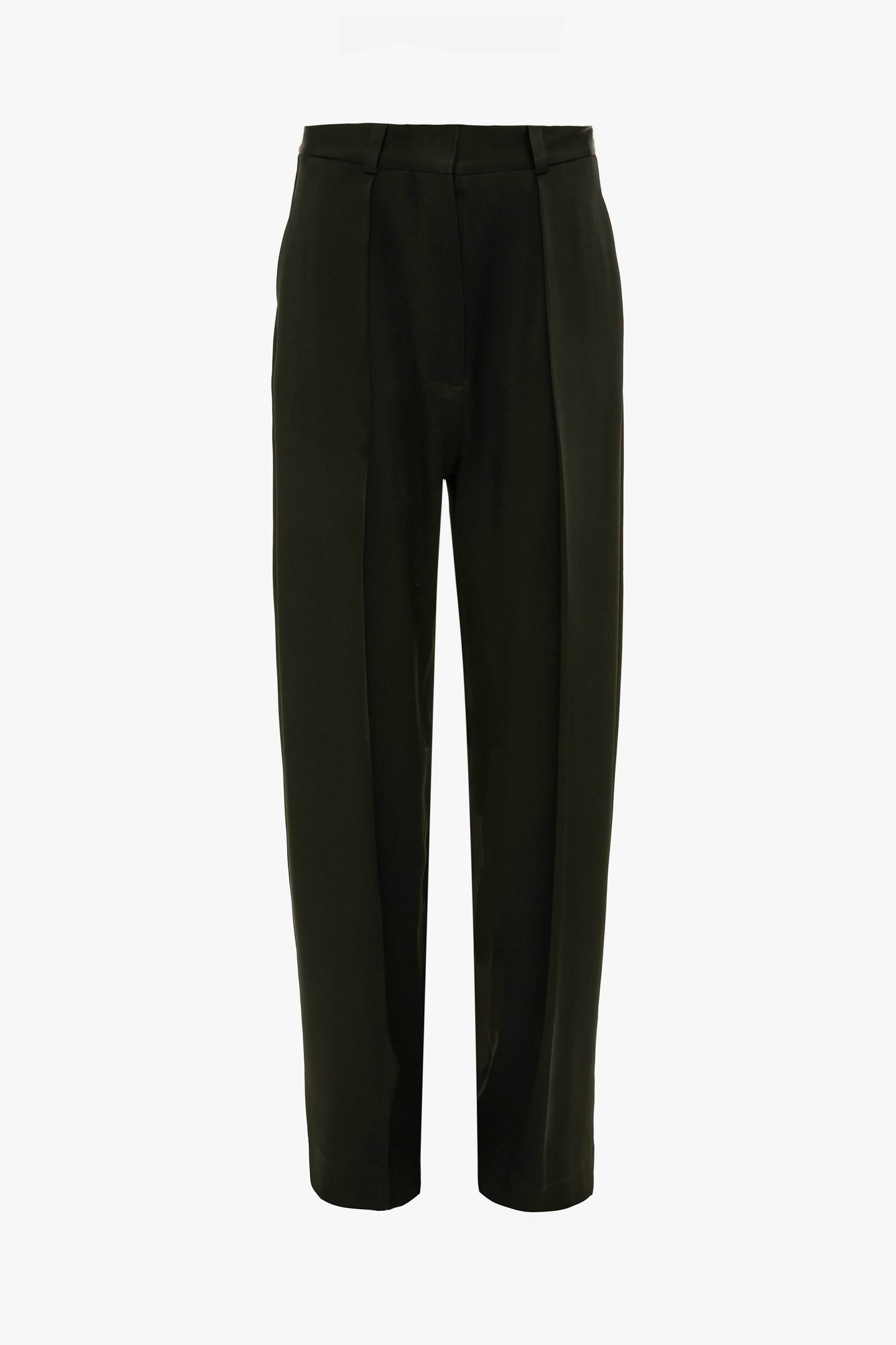 Straight Leg Trouser In Black