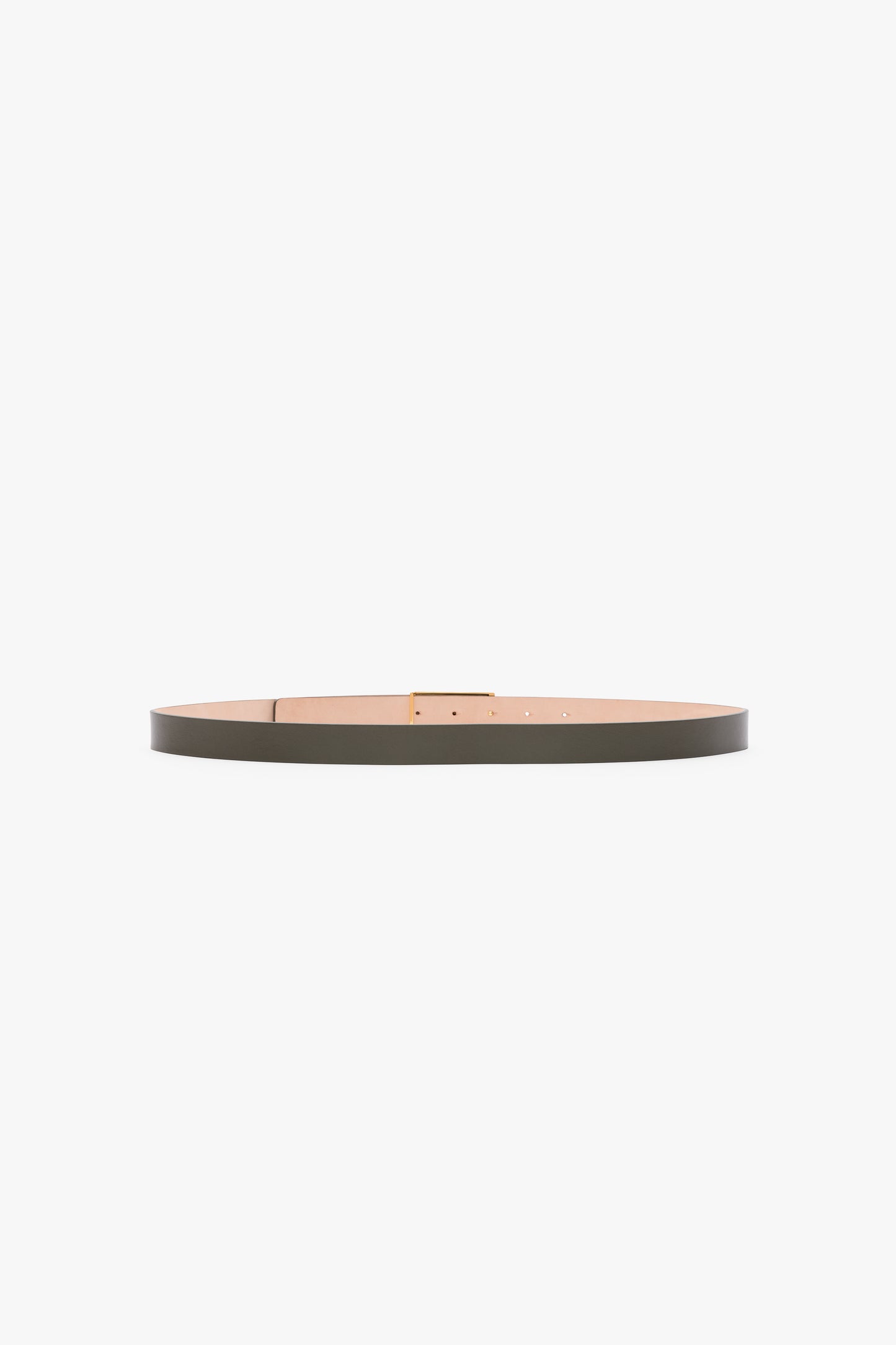 Dorian Belt In Dark Olive Smooth Leather