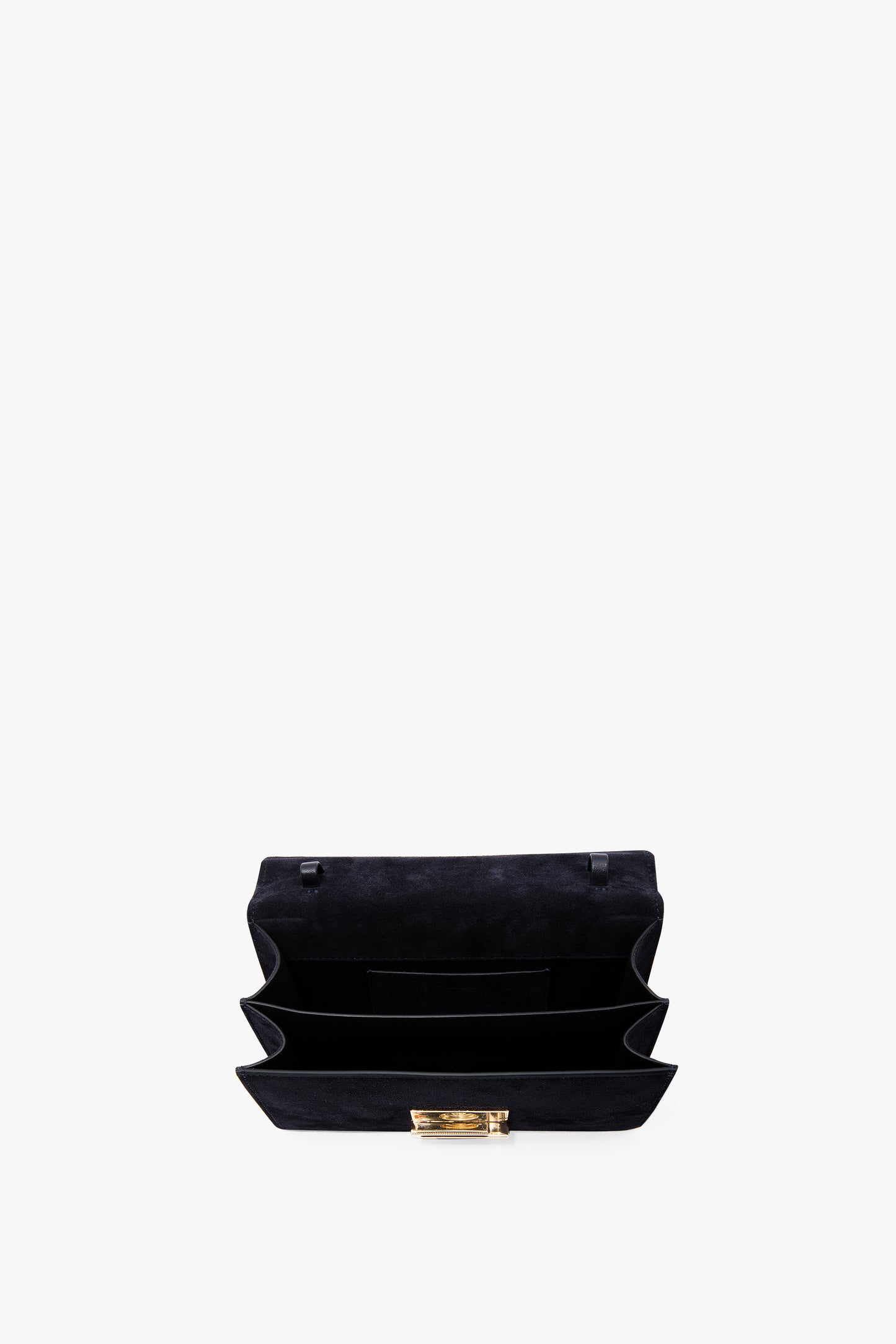 Mini Dorian Bag In Navy Suede