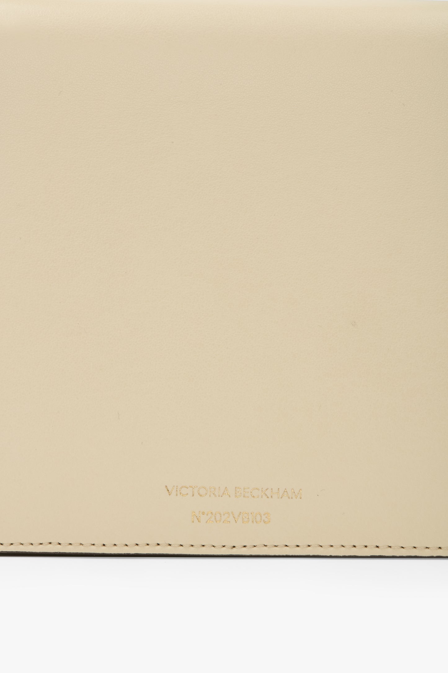 Dorian Pochette In Ivory Smooth Leather