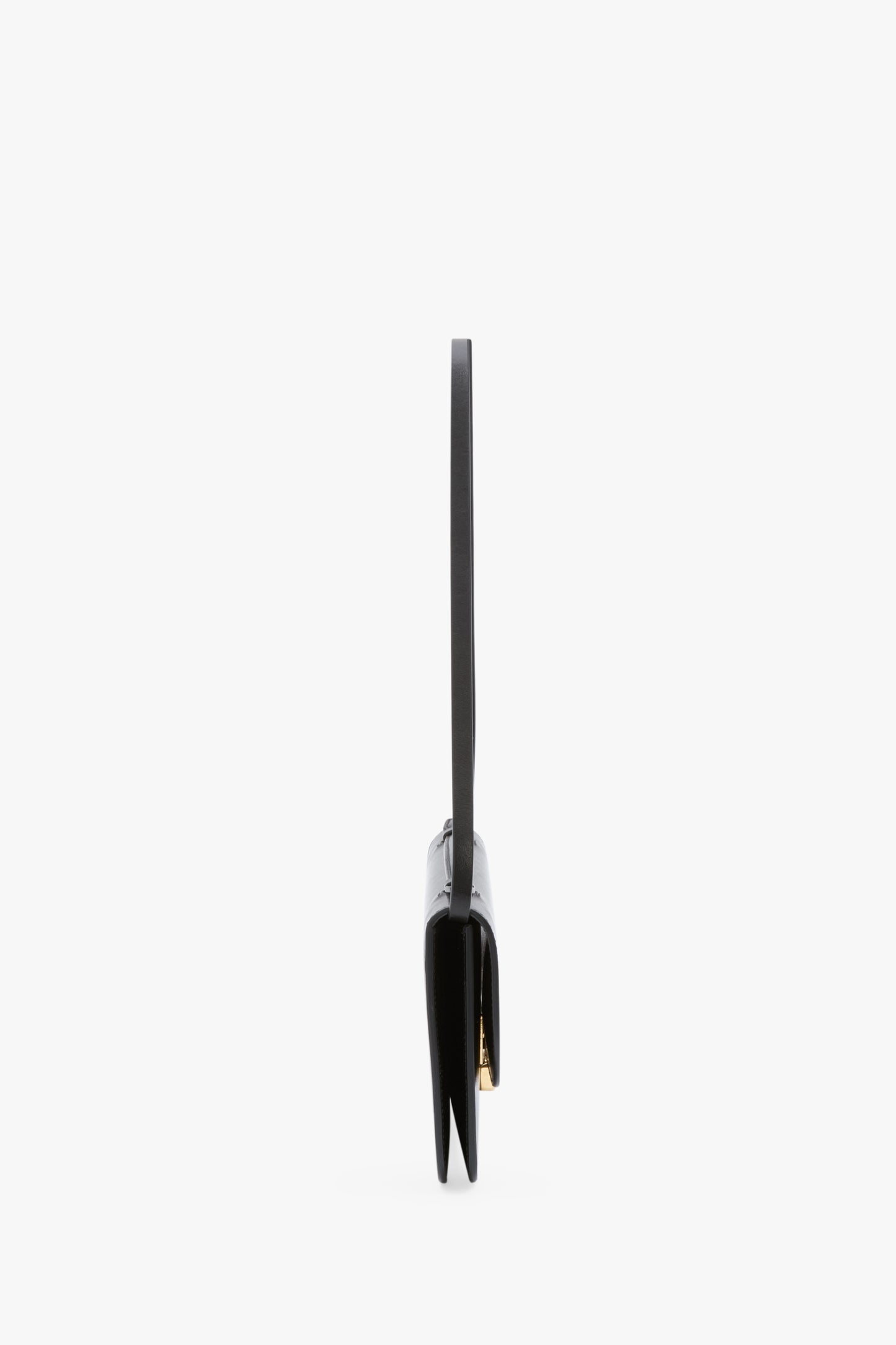 Dorian Pochette In Black Smooth Leather