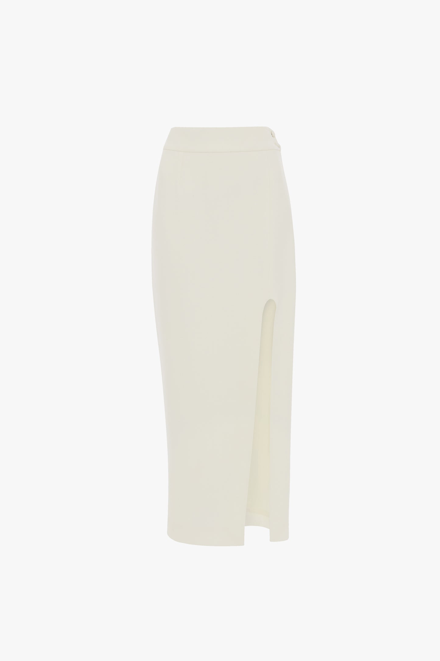 Split Skirt In Ivory