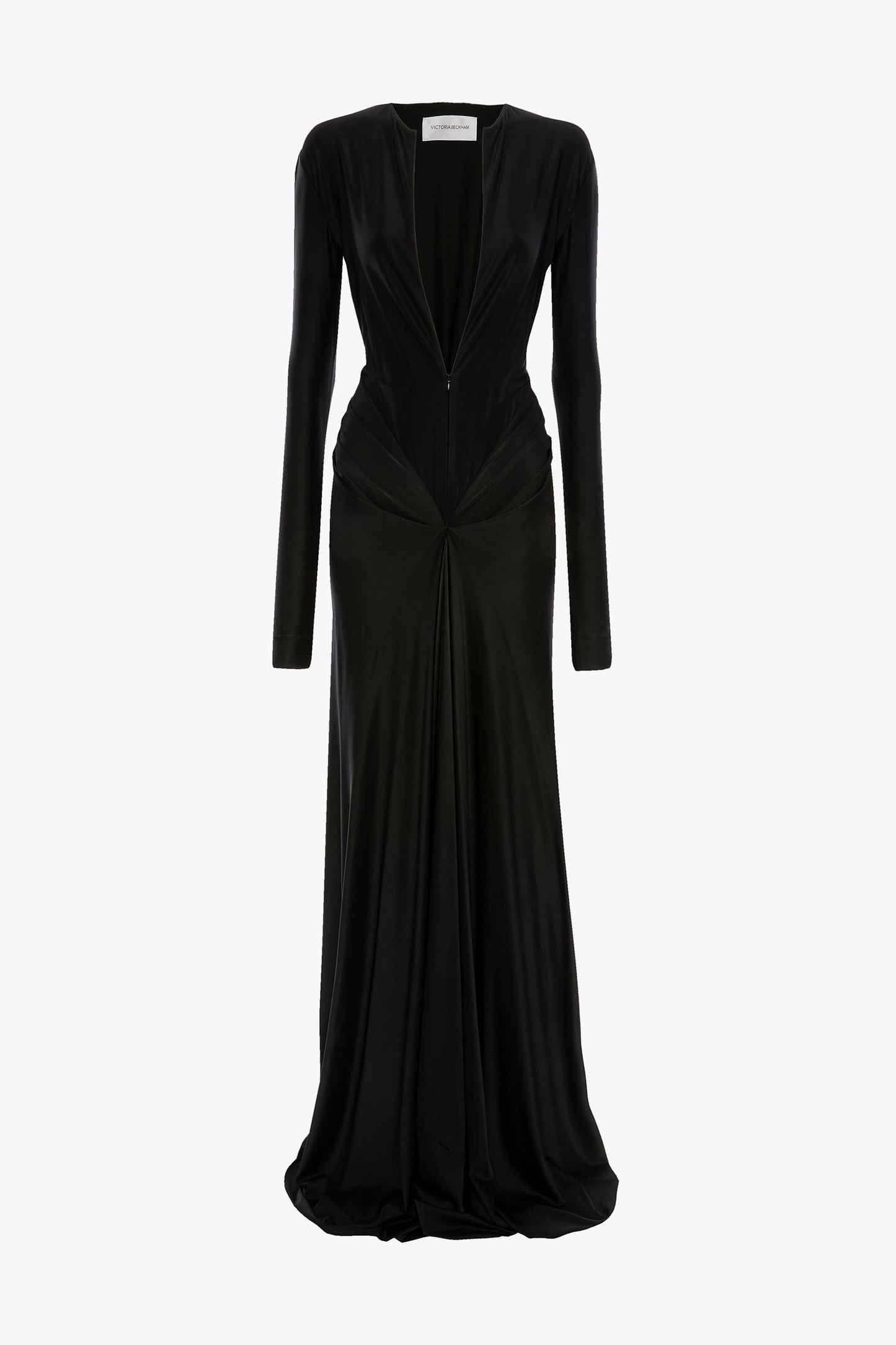 Cut-Out Gown In Black