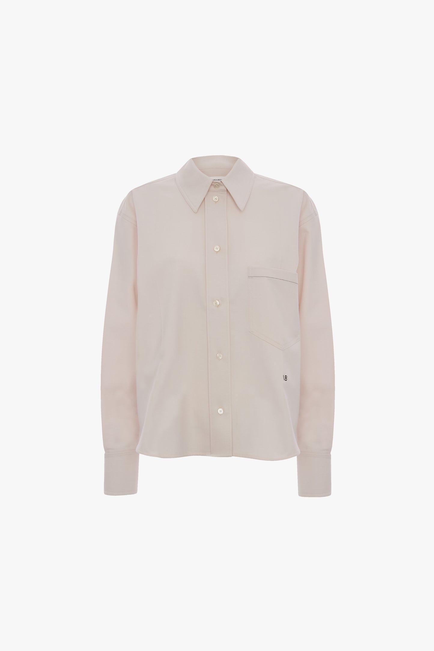 Long Sleeve Shirt In Bone