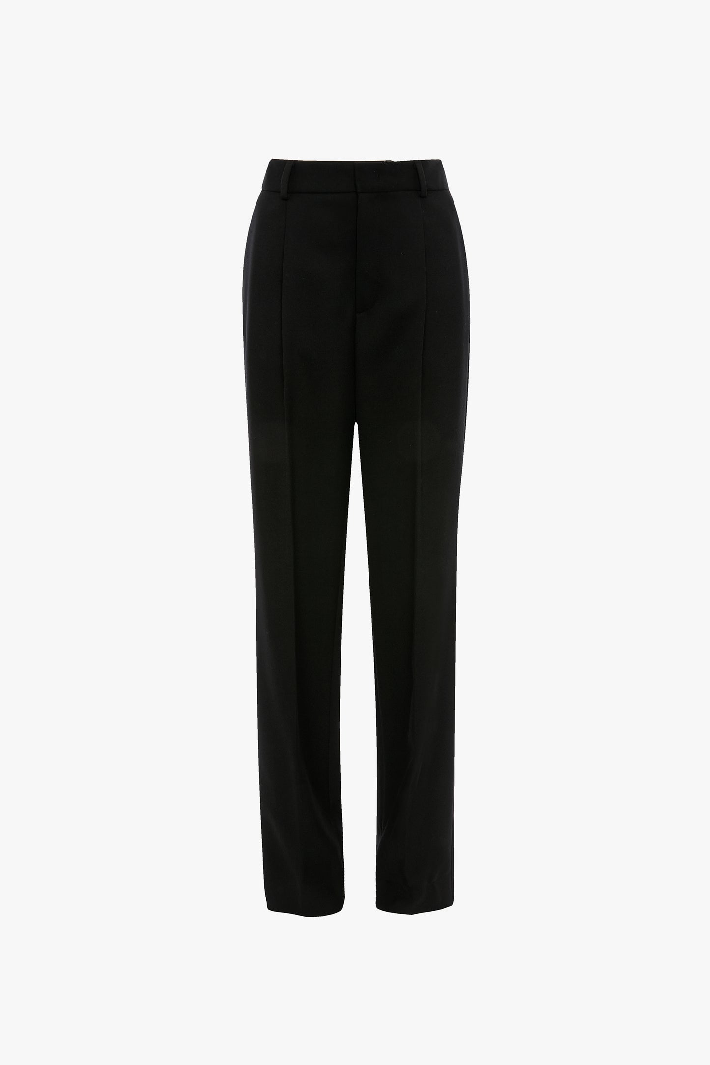 Straight Leg Tailored Trouser In Black