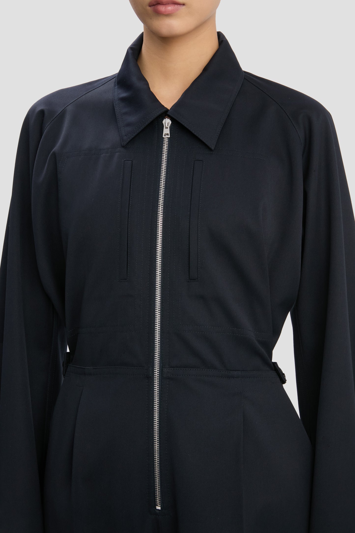 Cargo Jumpsuit In Navy