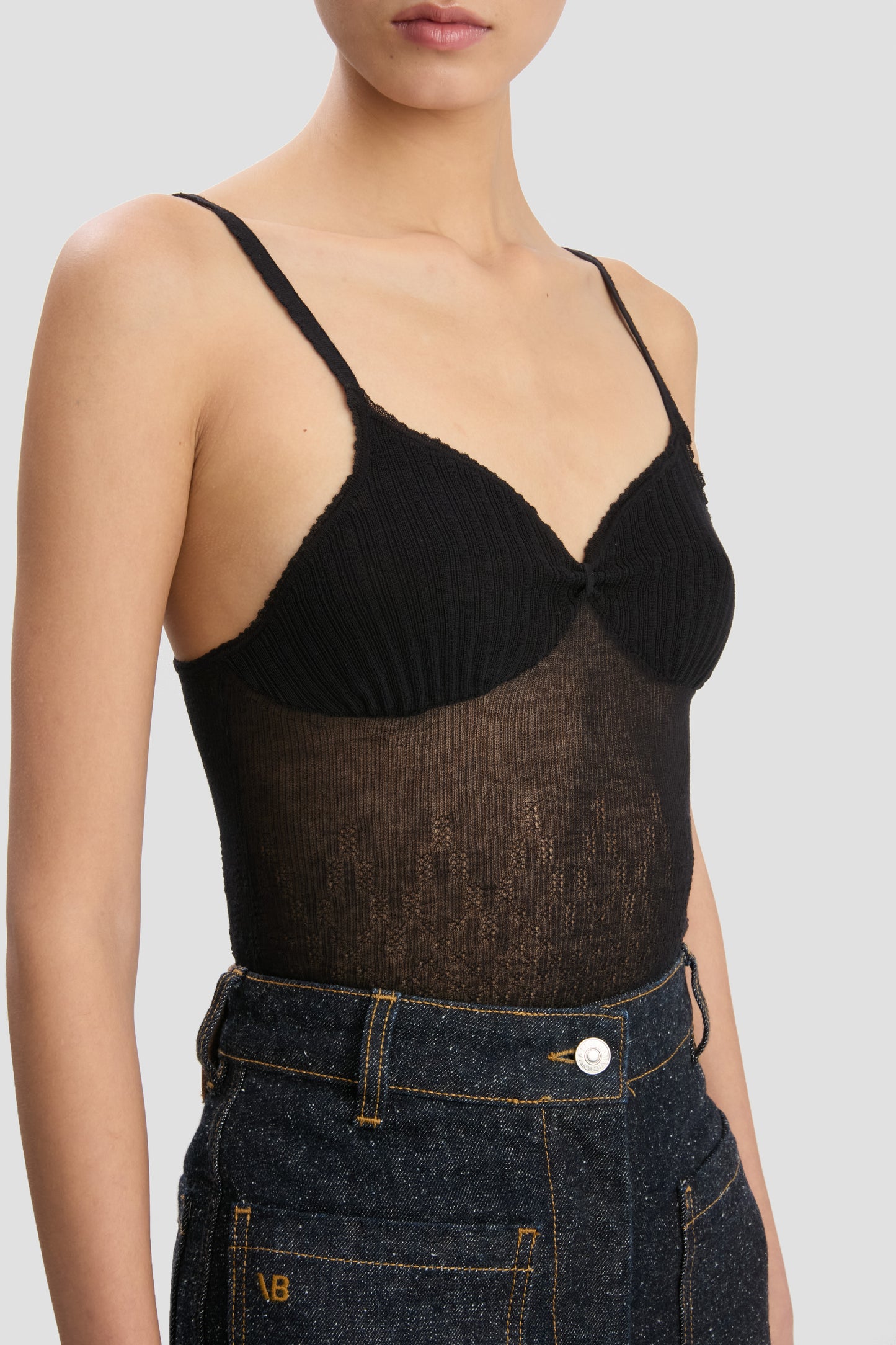 Cami Top In Black