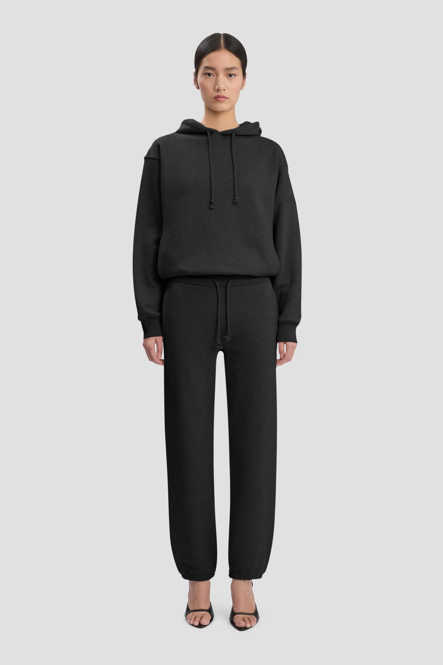 Logo Embroidered Jogger In Black